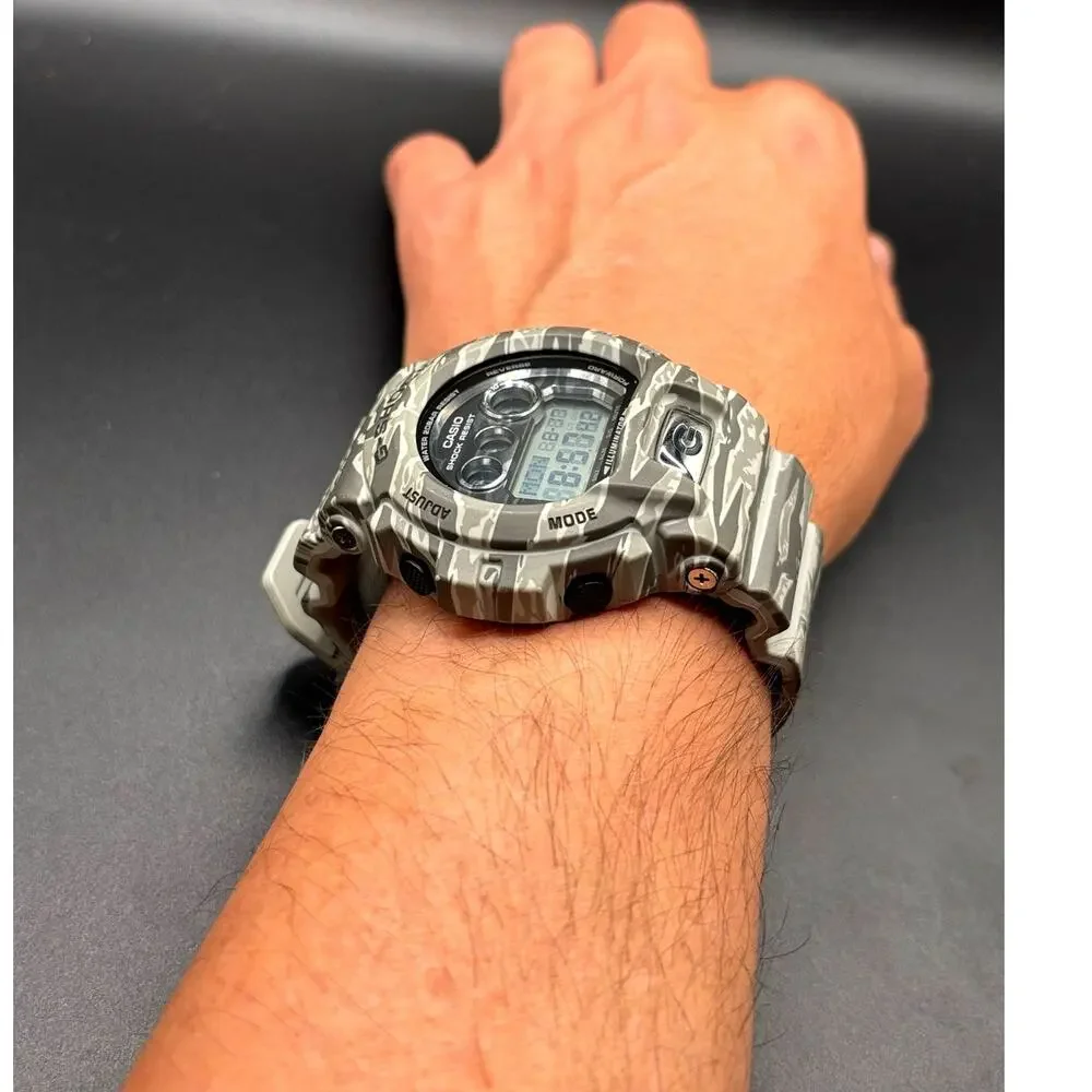 Casio G-Shock GD-X6900TC-8 Tiger Camo Digital 200M Watch Discontinued